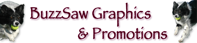 BuzzSaw Graphics and Promotions Banner